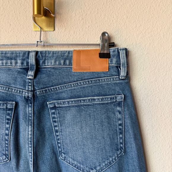 NEW Lafayette 148 Wyckoff High Rise Wide Leg Jeans Size 28 - Picture 4 of 7